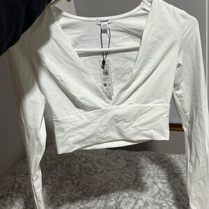 Garage White Women's Top